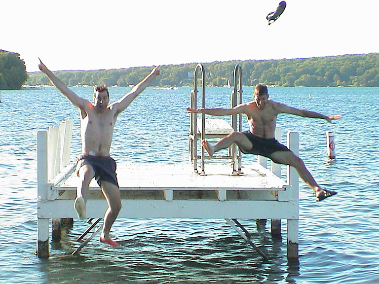 Craig and Dan go nuts.  Dan loses a shoe.  Details at 11.