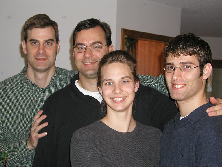 The Schafer kids: Craig, Alan, Laurie and Dan.