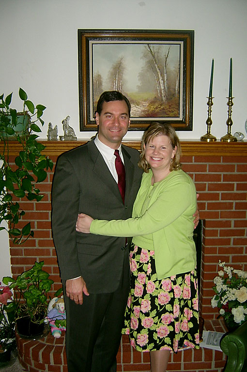 Alan and Jodie.  What a nice looking couple.