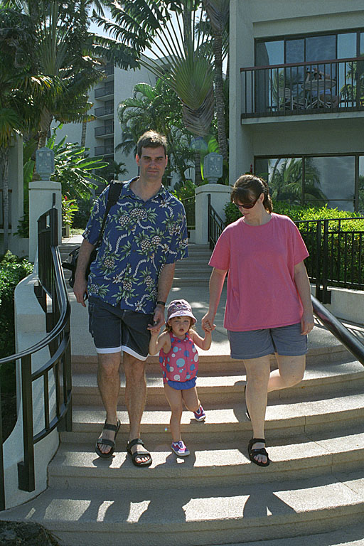 My brother Craig, his wife Tammy and daughter Sarah.