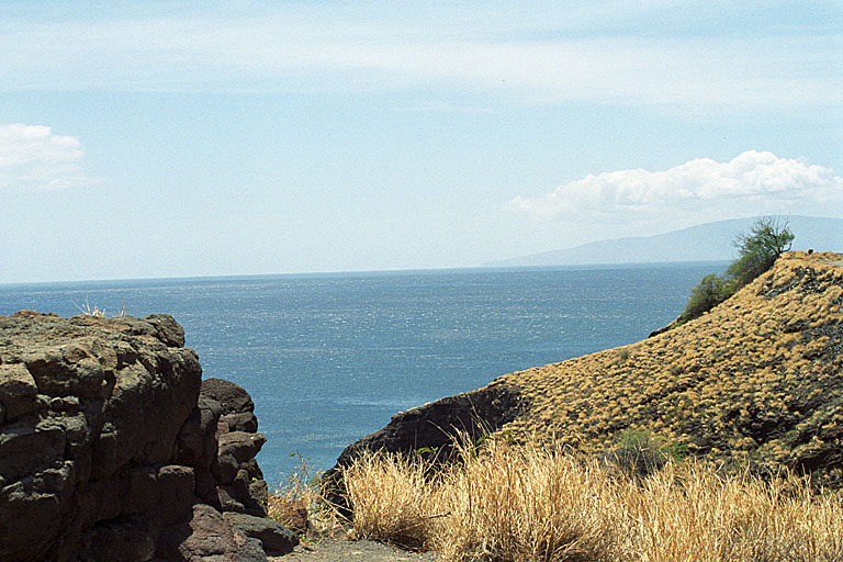 A view of the barren coast, and the bountiful ocean.