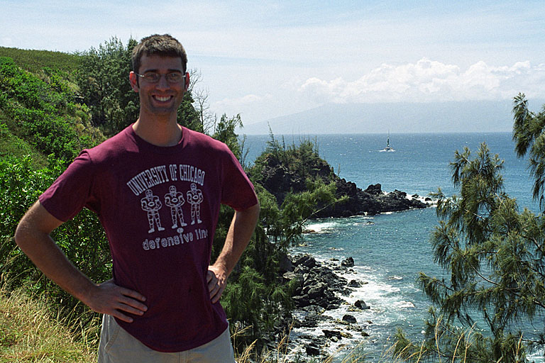 Me (Dan) checking out the view.