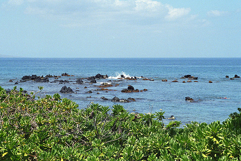 Snorkeling waters.