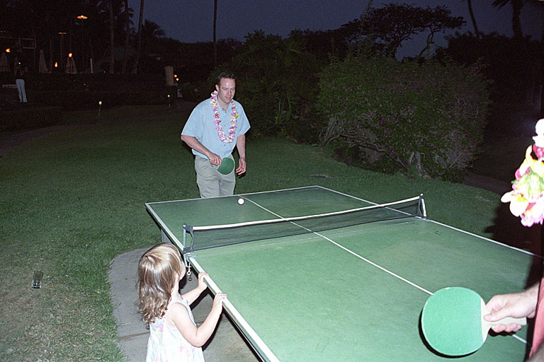 Chad the Craig try their hand at low level light ping-pong.