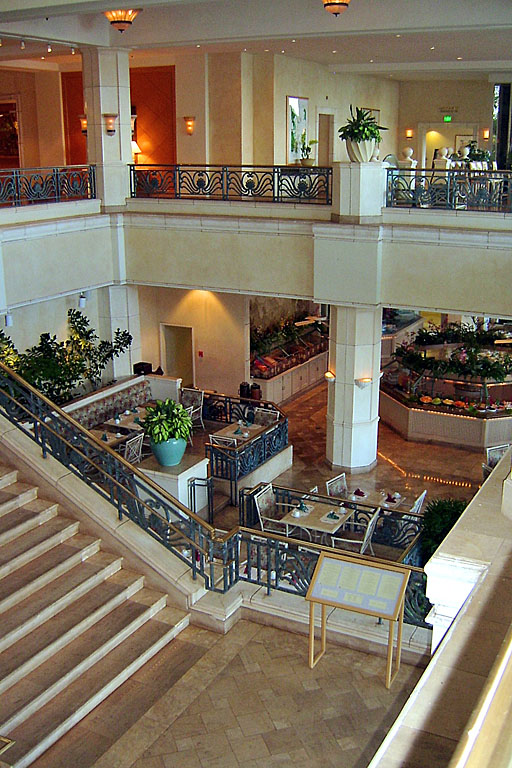 The restaurant at the Renaissance Wailea Resort.