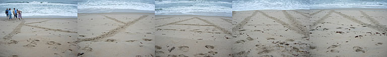 KYANN in the beach.