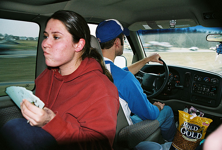 Driving out to Kansas City.