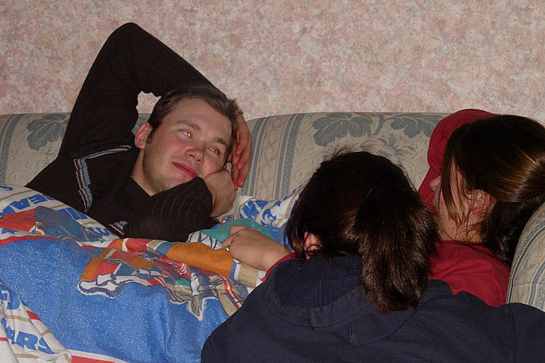 Mark shows he's a good listener to Kirsten and Erica