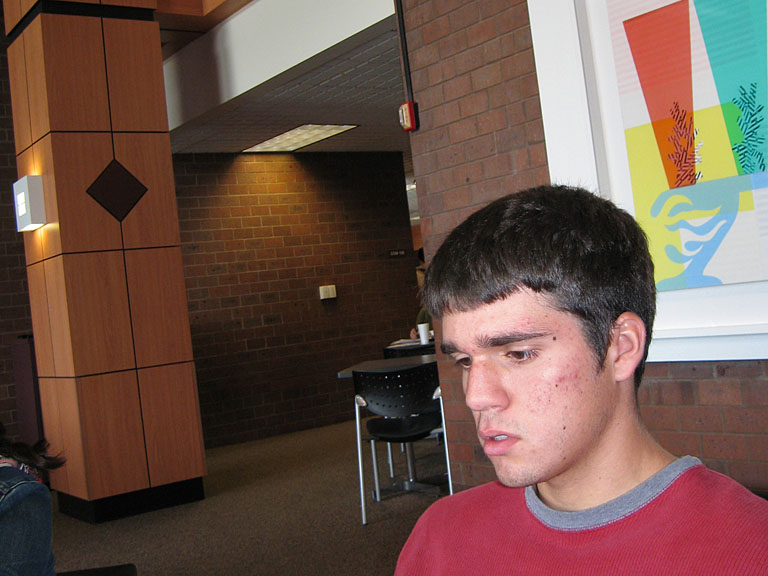 Kyle zones out.  Earth to Kyle.