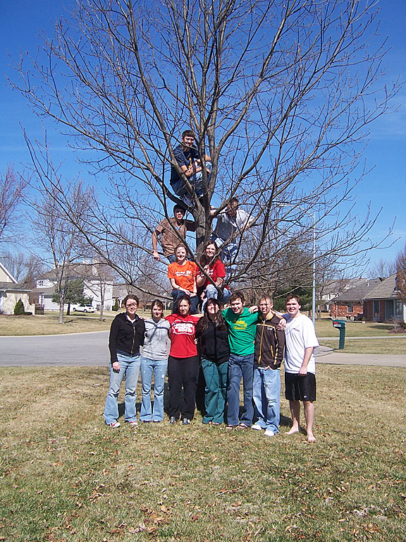 Last group photo at the Miller's.