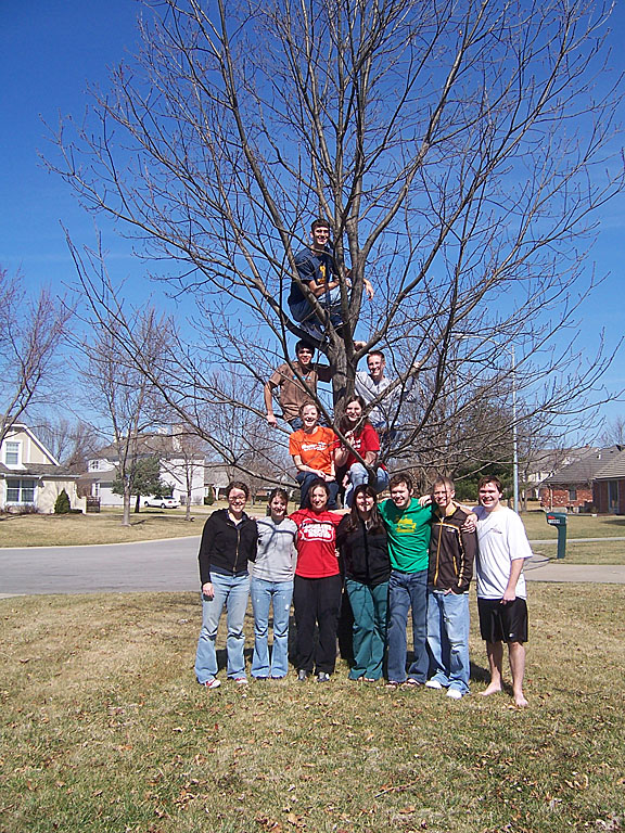 Last group photo at the Miller's.