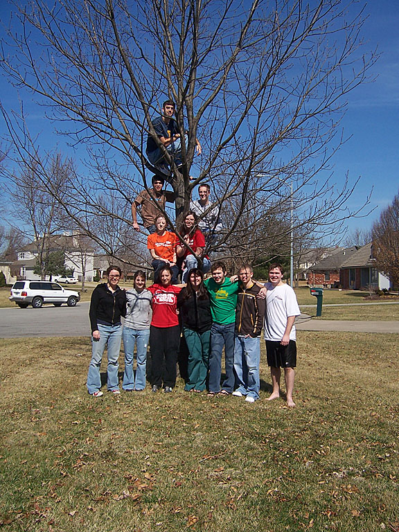 Last group photo at the Miller's.