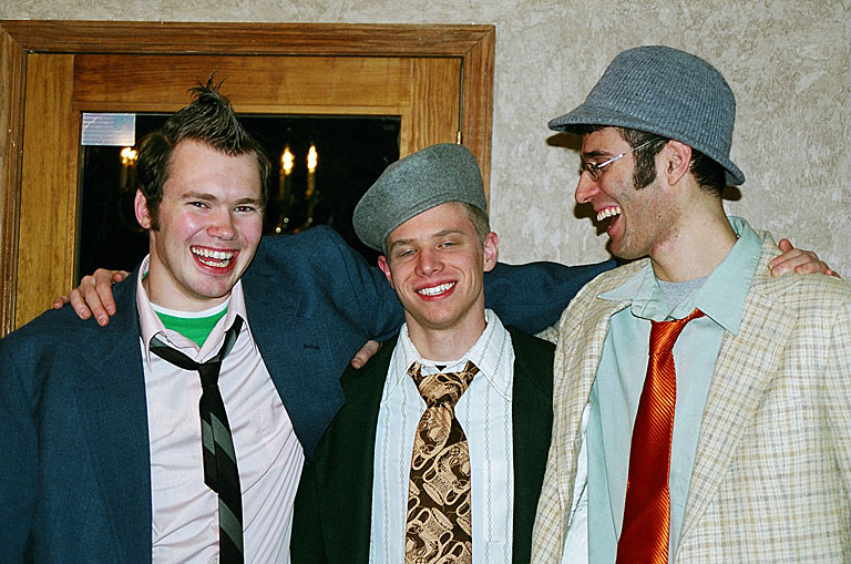 Mark, Jeremy, and Dan laugh it up.