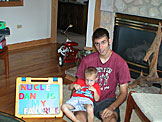 Joel and Dan with the now infamous phrase "Nucle Dan".