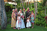 Jodie's family.  The flower girls were the life of the party.