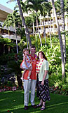 Sarah, Craig, and Tammy after the wedding.  Sarah was an angel during the whole service.