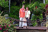 Craig, Sarah, and Tammy on the bridge.