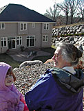 Sarah and Grandma enjoy some time together.