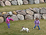 Madeline and Sarah chase after Taylor.