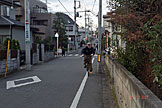 Joel takes a local's bike for a spin.