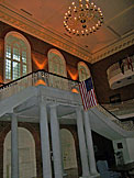 The inside of the library.