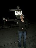 Kristi has found a new career aspiration...sign modeling.