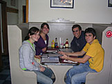 Kirsten, Erica, Jon, and Kyle at the Route 60 America's Bar and Grill.