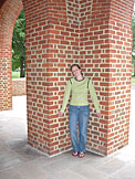 Kyann finds herself trapped by the pillars.