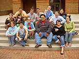 Jeremy, Katy, Kirsten, Derrick, Kyle, Kristi, John, Dan, Leo, Abe, Nick, Erica, Beth and Kyann hangin loose.