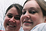 Chilling Saturday.  Kirsten, Erica