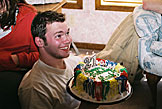 Mark's birthday cake.  Erica.