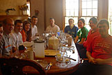 Friday morning breakfast.  Mark, Kelby, Sam, Kami, Dan, Jeremy, Kristi, Kirsten, Erica, Michael.