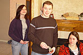 Kirsten and Mark make a grand entrance much to Erica's wonderment.