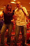 Kami and Kelby cutting a rug.