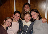 Kristi, Erica, Kami, and Kirsten with the star, Christy
