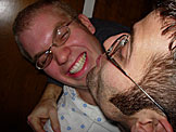 Kelby and Dan making up.