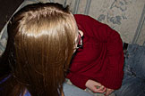 The C-Khristiy monster.  That's Kristi's head and Christy's body.
