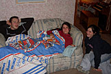 Mark, Erica, and Kirsten enjoy story hour.