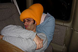 Dan tries to relive the glory of earlier cool poses, but fails.  I think something was hurting his performance.