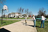 Kelby shows his great form while Jeremy looks for the inevitable rebound.  Kami just wants to shoot.