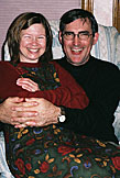 Mark's mom and dad and our gratious hosts, April and Dennis.