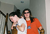 Kirsten and Kami looking cool.