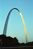 The sun was starting to set and put a really cool glow on the arch.