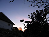 We drove off into the sunset, and arrived for the sunrise.