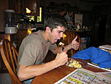 Kyle gives his approval of Abe and Mark's work.