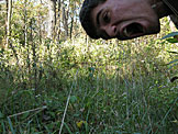Ahhhhh.  Kyle checks out the huge spider.