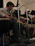 Mark and Jeremy playing.