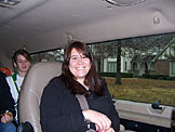 Erica smiles because we're going SHOPPING!!!
