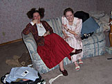 We had to break Ruthie and Kristi apart before they killed themselves with laughter.