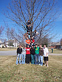 Last group photo at the Miller's.
